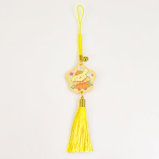 [POMPOMPURIN] "Sanrio Japanese Heart Romance" Netsuke Acrylic Keychain