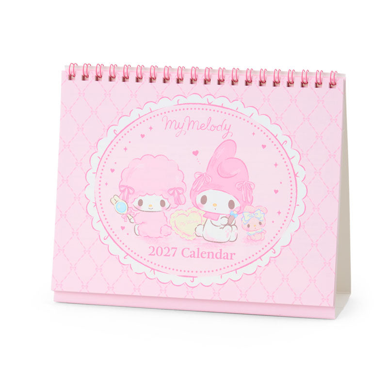 [MY MELODY] "Sanrio" 2027 Ring Desk Calendar
