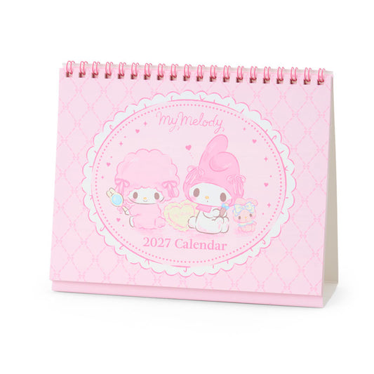 [MY MELODY] "Sanrio" 2027 Ring Desk Calendar
