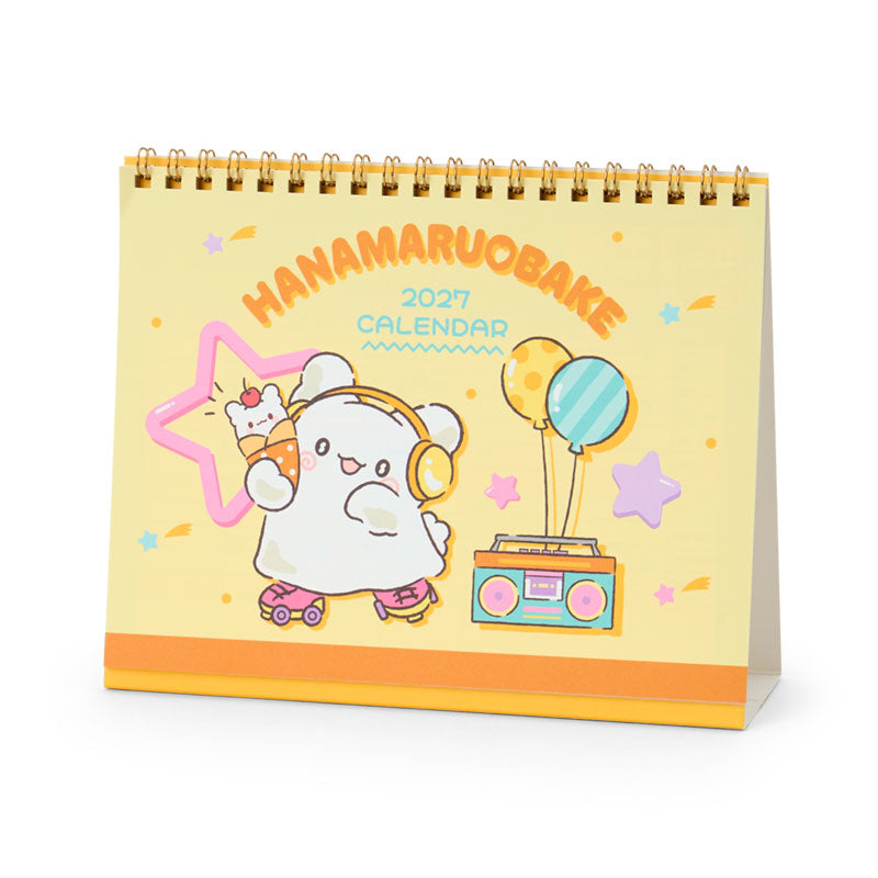 [HANAMARUOBAKE] "Sanrio" 2027 Ring Desk Calendar