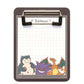 [BLACK] "Pokemon Sakura" Mini Clipboard & Memo