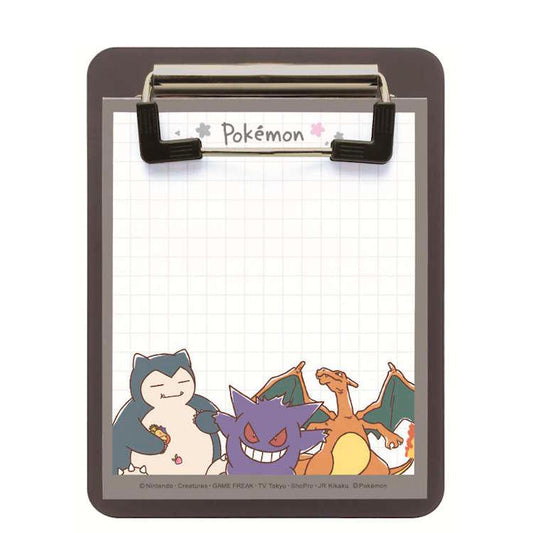 [BLACK] "Pokemon Sakura" Mini Clipboard & Memo