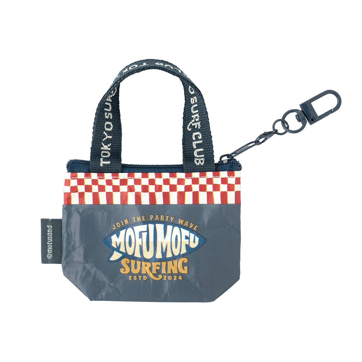 [WINKING] "Mofusand BOARD SHARK!" Mini Bag Keychain