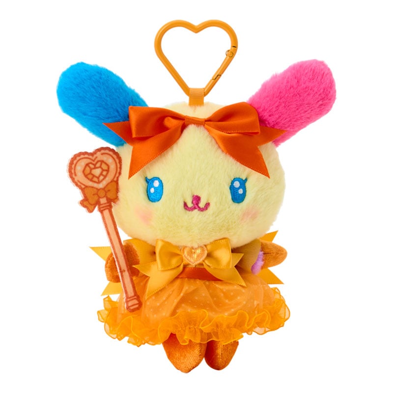 [USAHANA] "Sanrio Colorful Dress" Plush Keychain