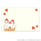 [CINNAMOROLL] "Tocoro Comugi x Sanrio" Mini Message Card