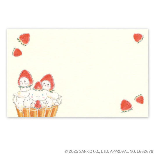 [CINNAMOROLL] "Tocoro Comugi x Sanrio" Mini Message Card