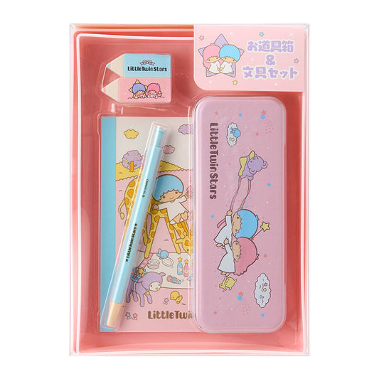 [LITTLE TWIN STARS] "Sanrio Everyday Goods" Toolbox & Stationery