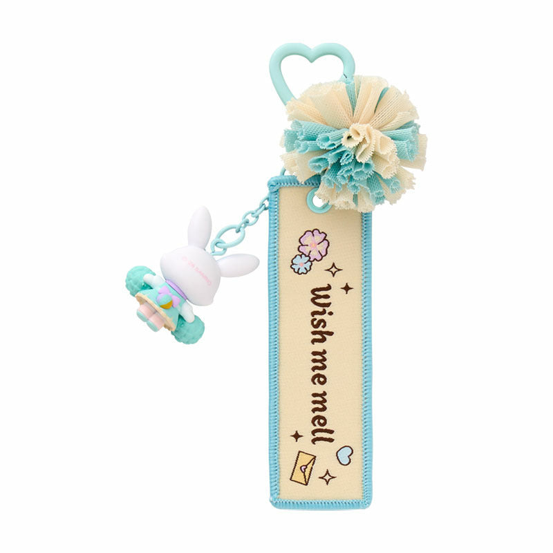 [WISH ME MELL] "Sanrio Cheeristails" Flight Tag Keychain