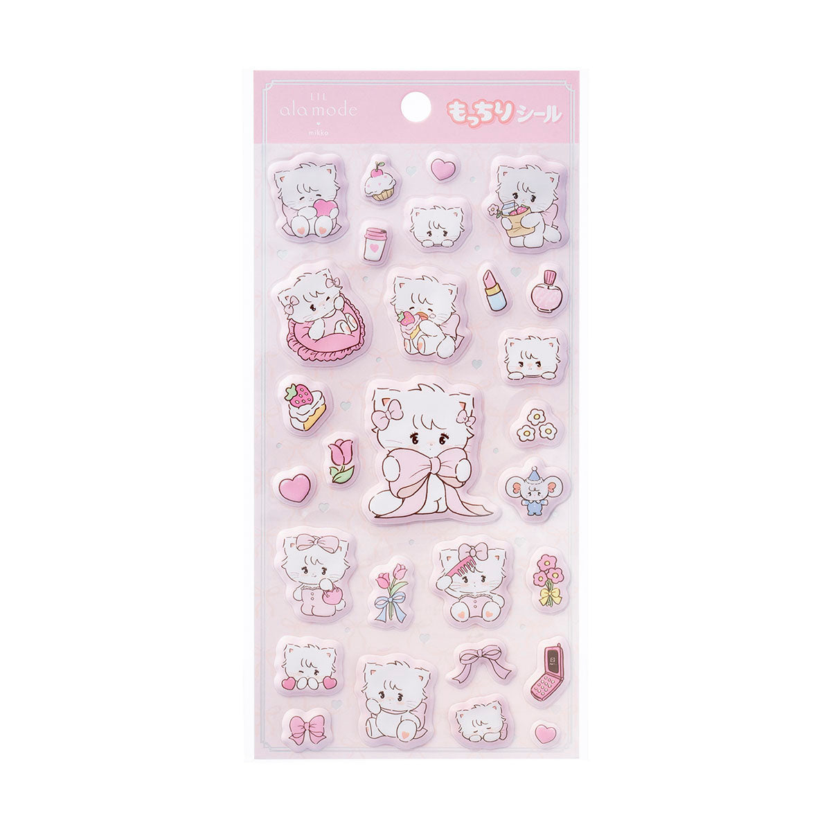[MOUSSE] "Mikko Illustrations" Mochi Sticker Sheet