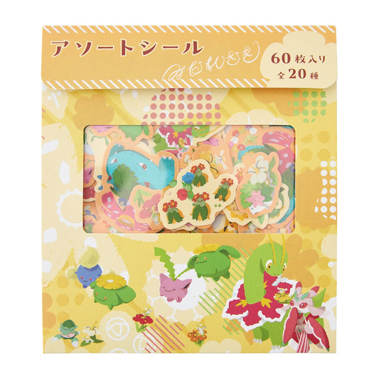 "Pokemon Blooming in Profusion" Sticker Flakes