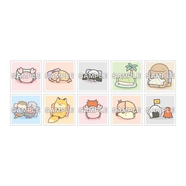 "Nandemoikimono Sticker Collection" Blind Bag