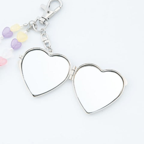 [PASTEL] AVAIL "Wish Me Mell" Mirror Locket Keychain