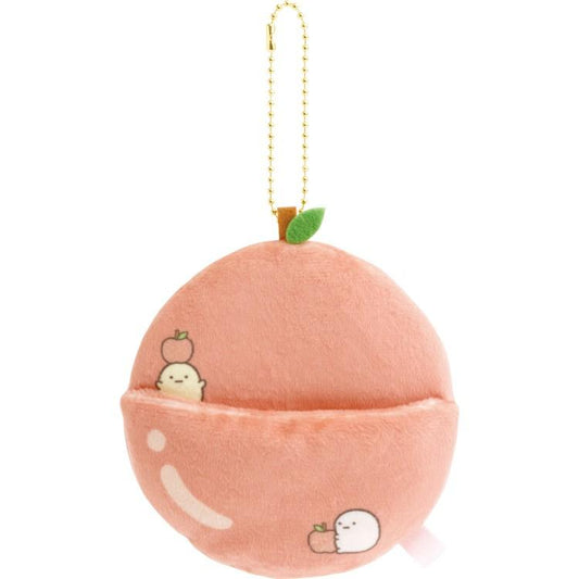 [APPLE] "Sumikko Gurashi Fruits Parlor" Tenori Plush Futon Keychain