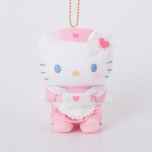 [HELLO KITTY] "Sanrio Nurse & Doctor" Plush Keychain