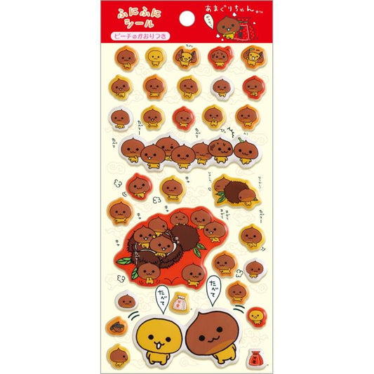 [AMAGURI-CHAN] "San-X Universe" Scented Sticker Sheet