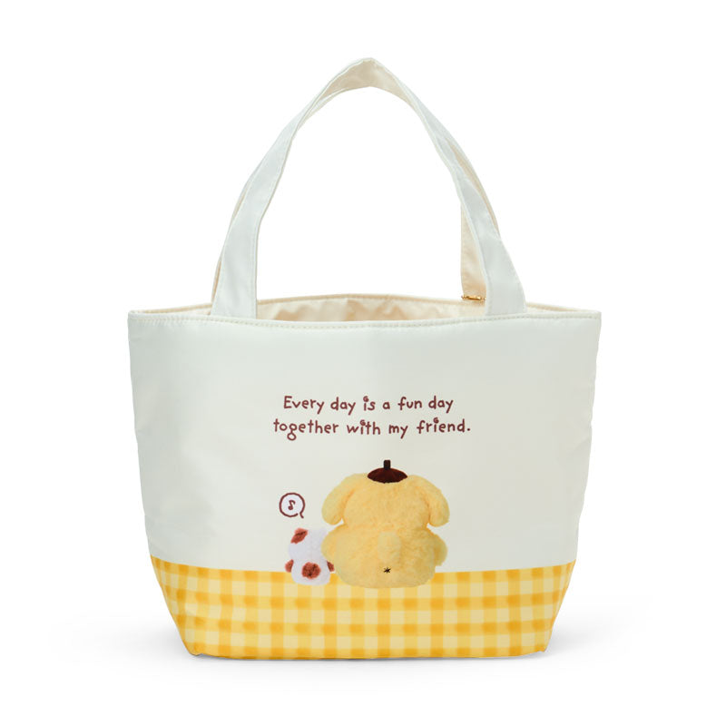 "Pompompurin From Back Then" Mini Hand Bag