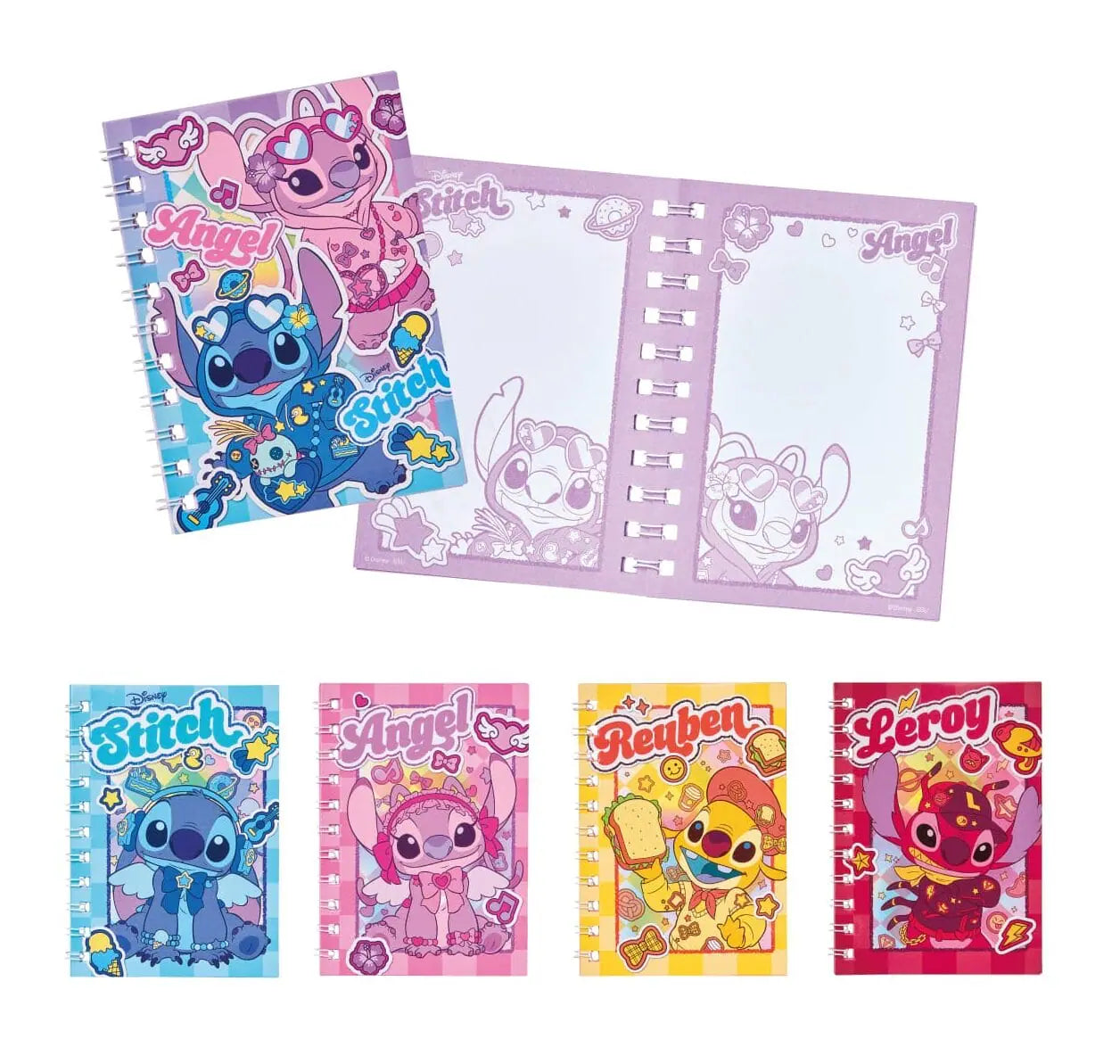 KUJI TICKET: "Stitch Colorful Kawaii"