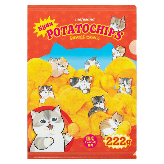 [CHIPS] "Mofusand Lazy Nyan" Clear File