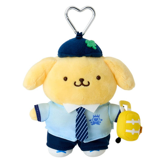 [POMPOMPURIN] "Sanrio Academy Kirameki Journey" Plush Keychain
