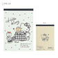 [BLACK] "Hello Kitty Red & Black" B7 Memo Pad