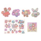"Sanrio Cheeristails" Sticker Set