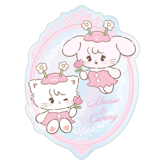 [MOUSSE & CAMMY] "Mikko Illustrations" Prism Travel Sticker