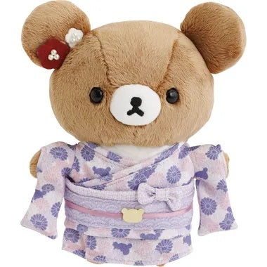 [CHAIROIKOGUMA / KIMONO] LIMITED "Rilakkuma Kimono Series" Small Plush
