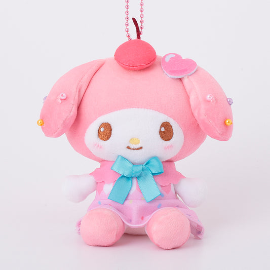 [MY MELODY] "Sanrio Sweets House" Plush Keychain