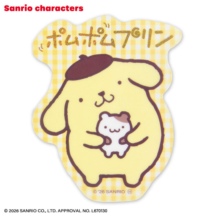[POMPOMPURIN] "THANKYOUMART x Sanrio Retro" Clear Sticker