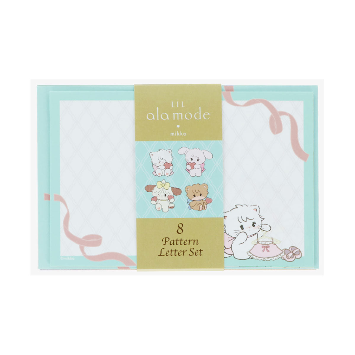 [MINT] "Mikko Illustrations" Letter Set