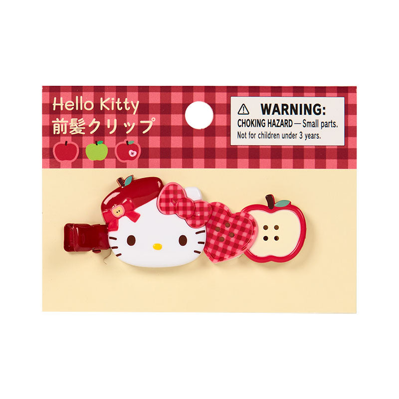 [HELLO KITTY] "Sanrio Autumn Apple" Hair Clip