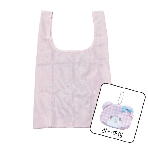 [PINK] AVAIL "Marumofubiyori" Shopping Bag with Pouch