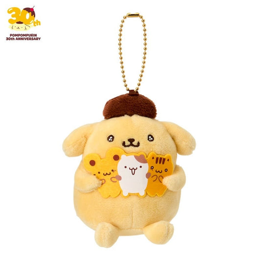 [TEAM PUDDING] "Pompompurin" Plush Keychain