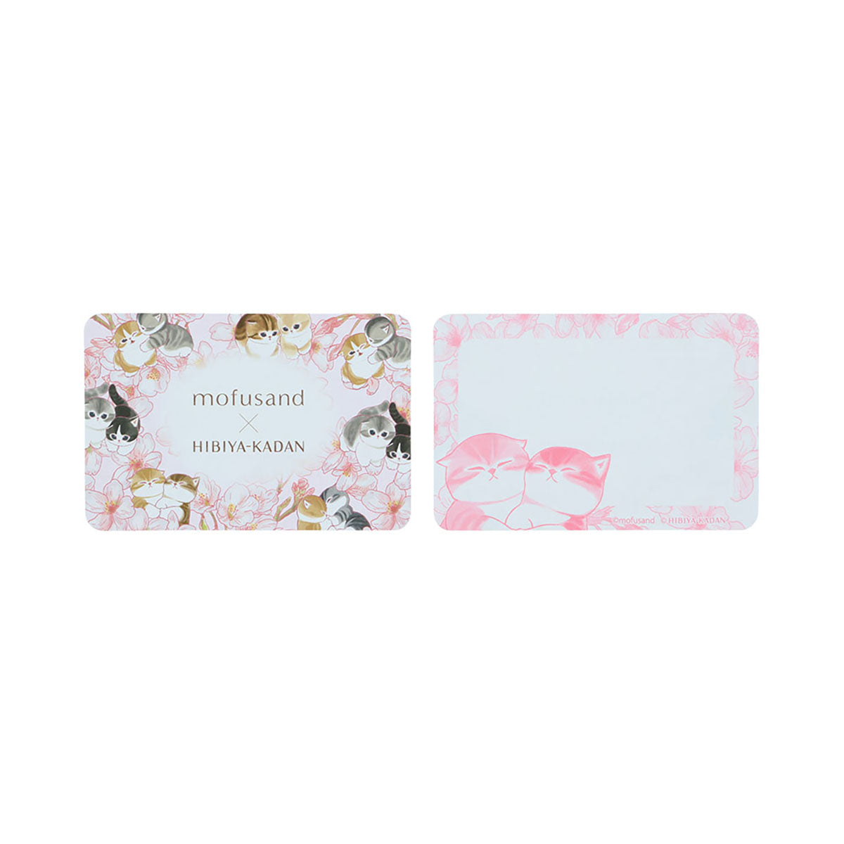 [SAKURA] "Mofusand x HIBIYA-KADAN" Mini Letter Set