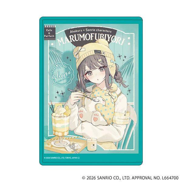 [MARUMOFUBIYORI] "Akakura x Sanrio Parfait Cafe" Chara Clear Case