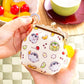 "Koupenchan Hanamaru Anmitsu Shop" Clasp Coin Pouch