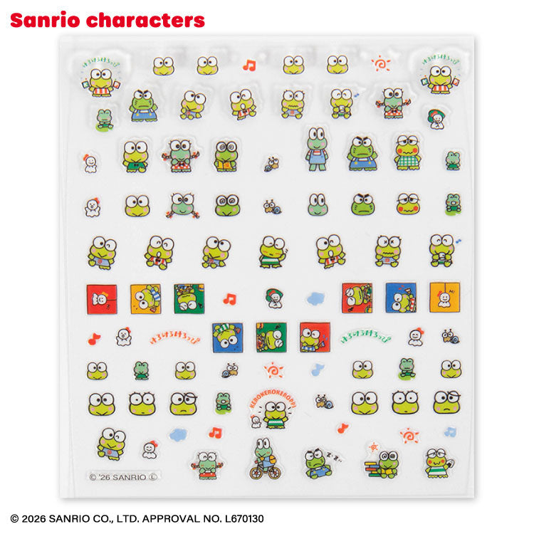 [KEROPPI] "THANKYOUMART x Sanrio Retro" Nail Stickers