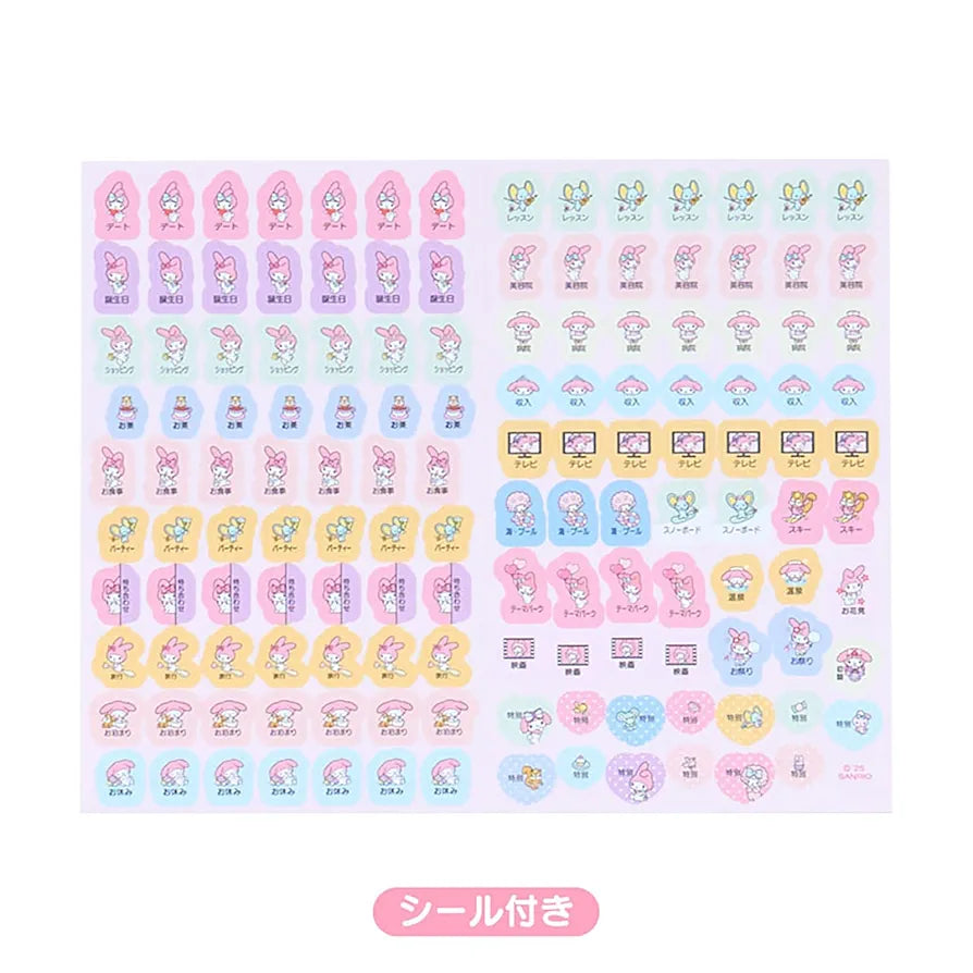 [MY MELODY / CHERRIES] "Sanrio 2026" A5 Schedule Planner