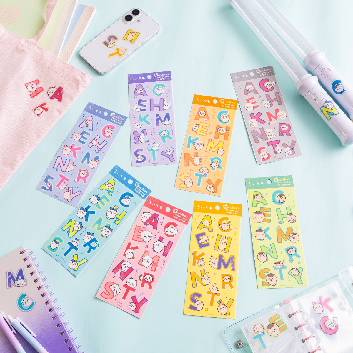 [CHIIKAWA] "Chiikawa Alphabet" Sticker Sheet