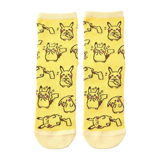 [PIKACHU] "Pokemon" Mid Socks