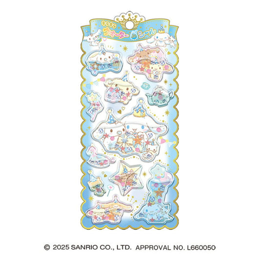 [CINNAMOROLL] "Sanrio Sparkling Water-in" Sticker Sheet