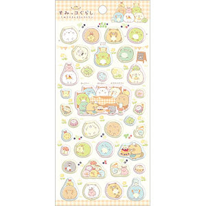 [YELLOW] "Sumikko Gurashi Tanuki Raccon Restaurant" Sticker Sheet