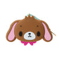 "Sugarbunnies Biscuit" Face Shaped Silicone Mini Pouch