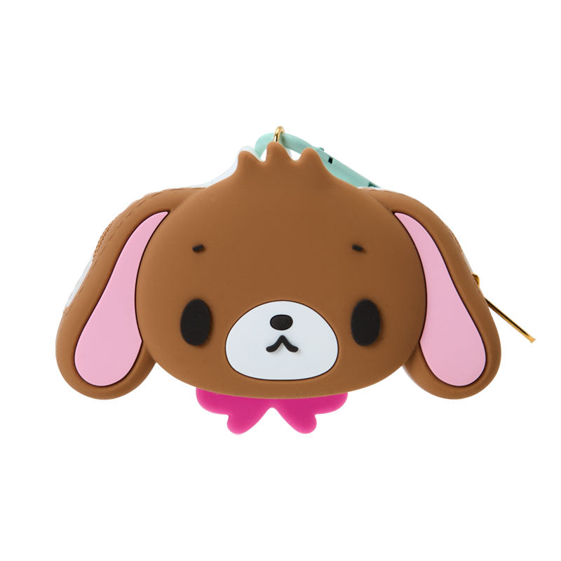 "Sugarbunnies Biscuit" Face Shaped Silicone Mini Pouch