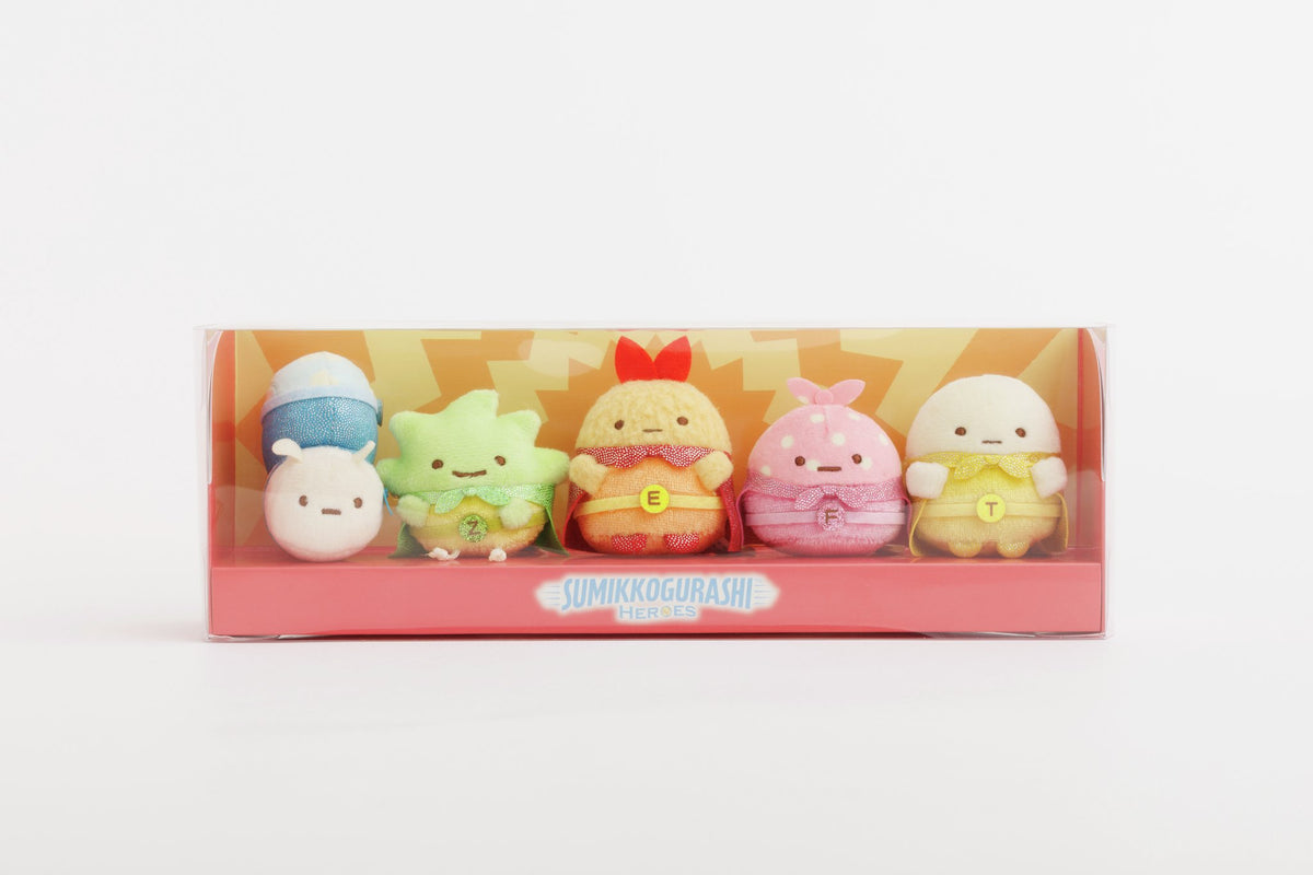 LIMITED "Sumikko Gurashi Minikko Heroes" Tenori Plush Set