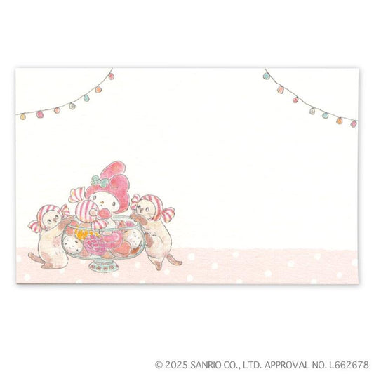 [MY MELODY] "Tocoro Comugi x Sanrio" Mini Message Card