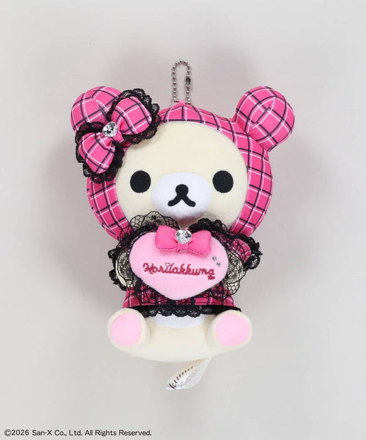 [GINGHAM] "Korilakkuma x SPINNS Princess Gal" Plush Pouch