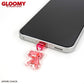 "THANKYOUMART X Gloomy the Naughty Grizzly" Dust Plug Charm