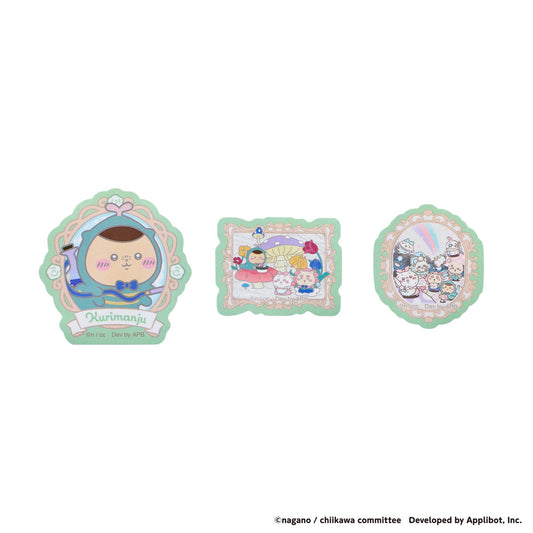 [KURIMANJU] LIMITED "Chiikawa Pocket POP UP STORE Alice in Wonderland" Sticker Set
