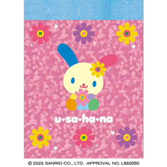 [FLOWERS] "Usahana Hologram" Mini Memo Pad